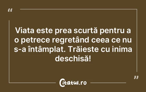 Citat Viață - Citatul.ro