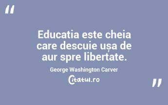 Educația nu înseamnă pregătire pentru viață, educația este viața însăși. John Dewey...