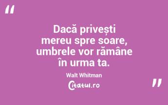 Nu trăim atât de mult timp pe pământ încât să ne permitem să fim nefericiți!...