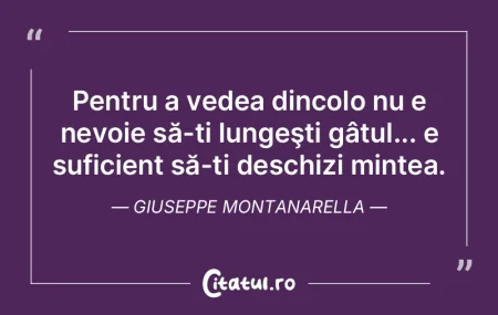 Să creezi ca un zeu, să poruncești ca...