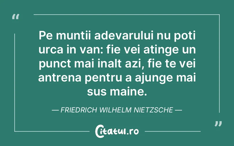 Citat Friedrich Wilhelm Nietzsche - citate viata