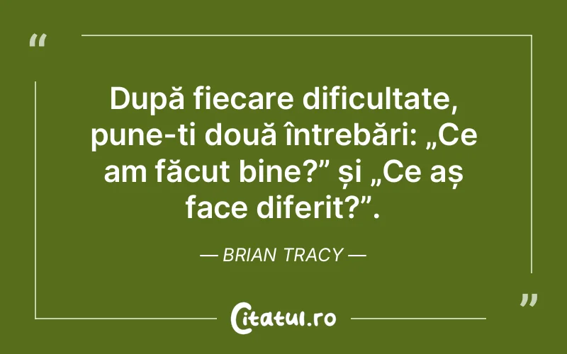 Citat Brian Tracy - citate viata