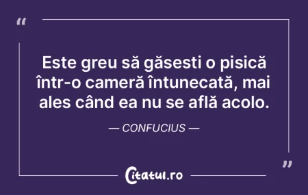 Nu există măreție acolo unde nu exist...