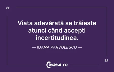 ViaÈ›a e un dialog continuu între vis È... ViaÈ›a e un dialog continuu între vis È...