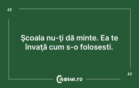 Valoarea ta nu depinde de realizări, ci...