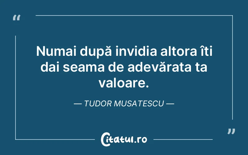 Citat Tudor Musatescu - citate viata