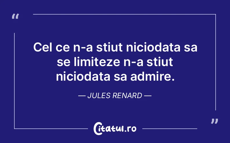 Citat Jules Renard - citate viata