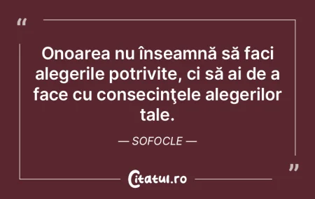 Pentru mine nu a existat niciodată o su...
