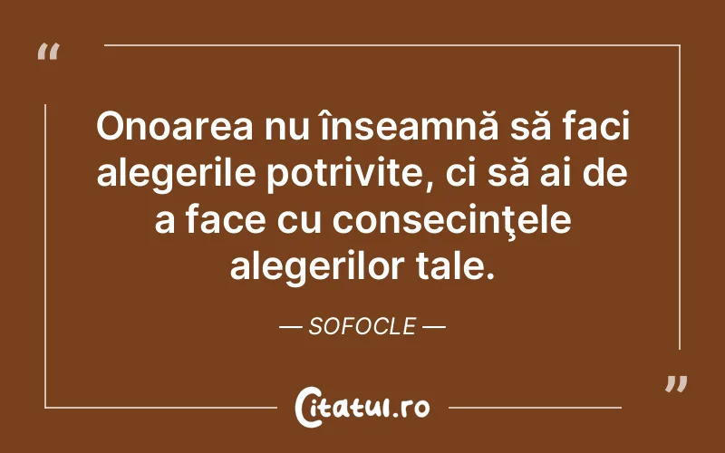 Citat Sofocle - citate viata