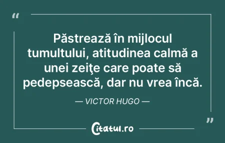 Exist asa cum sunt si asta este suficien...