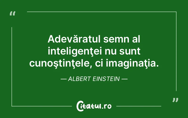 Citat Albert Einstein - citate viata
