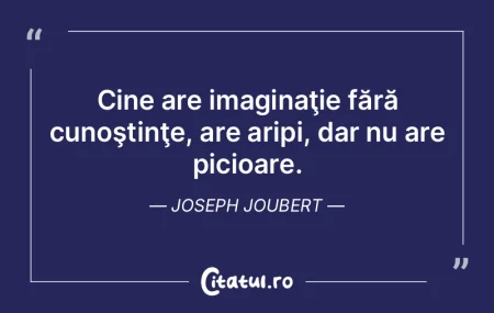 Sursa geniului este imaginaţia singură...