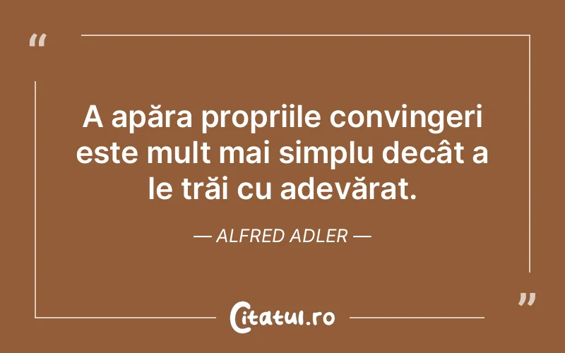 Citat Alfred Adler - citate viata