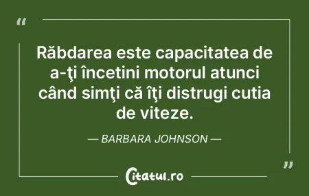 Perseverenţa este răbdare concentrată... Perseverenţa este răbdare concentrată...