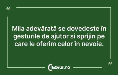 Ideal ar fi, ca muritori, să ne trăim ...