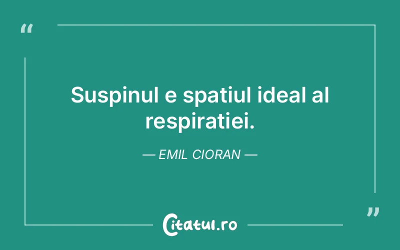 Citat Emil Cioran - citate viata