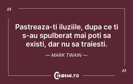 Trebuie să ne trezim din somn şi să n...