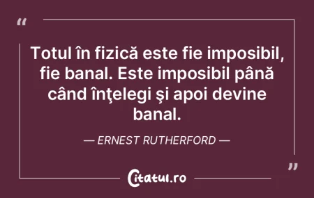 Imposibil este doar ceea ce nu vreau să... Imposibil este doar ceea ce nu vreau să...