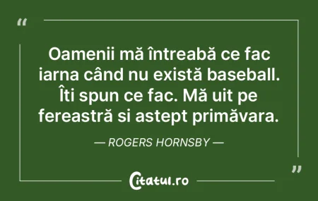 Primăvara este un răspuns frumos la î...