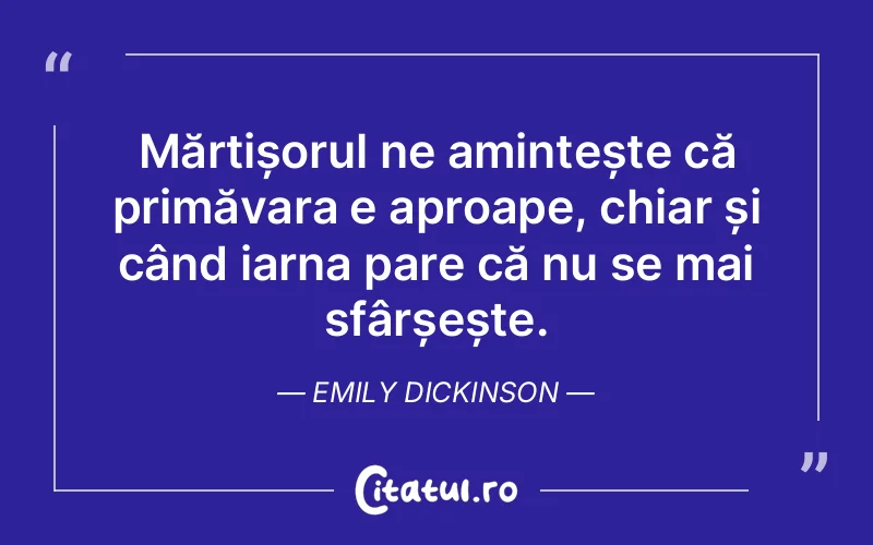 Citat Emily Dickinson - citate viata