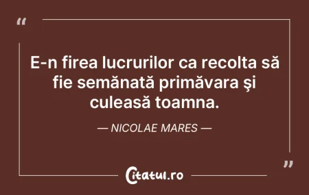 Nu suntem cine ar trebuie să fim, decâ...