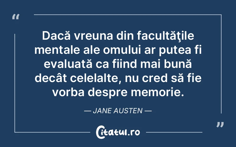 Citat Jane Austen - citate viata