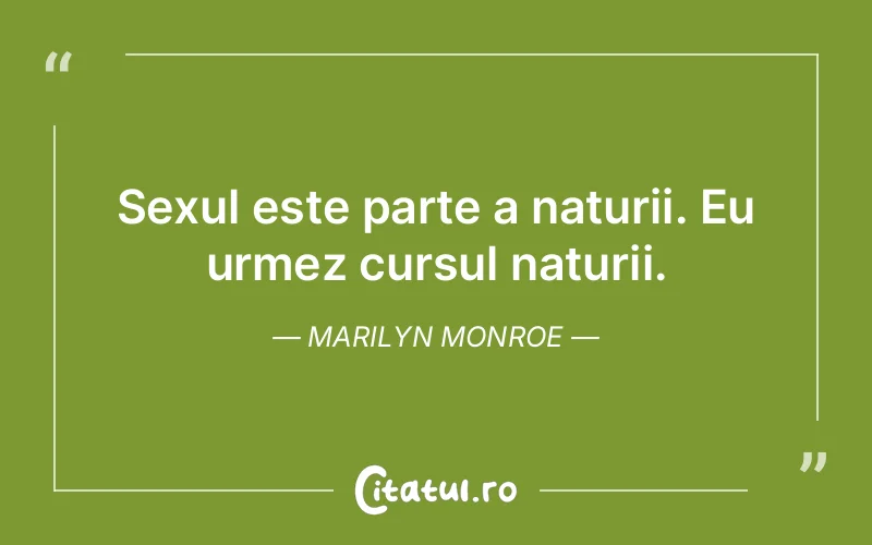 Citat Marilyn Monroe - citate viata