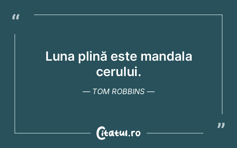 Citat Tom Robbins - citate viata