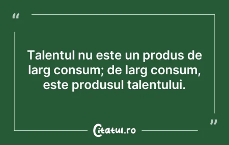 Principalul meu talent este memorarea ve...