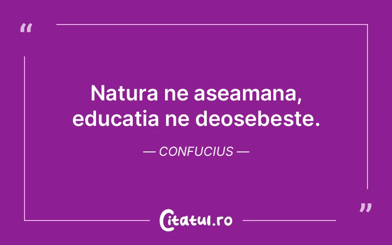 Citat Confucius - citate viata