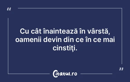 Vârsta devine un merit - sau chiar un a...