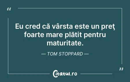 Dupa treizeci de ani corpul are propria ... Dupa treizeci de ani corpul are propria ...